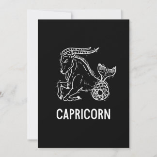 Capricorn Astrologie Geburtstagsgeschenk Zodiac Ze Einladung