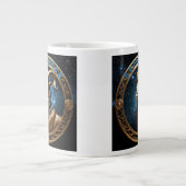 Capricorn-Astrologie Jumbo-Tasse (Vorderseite)