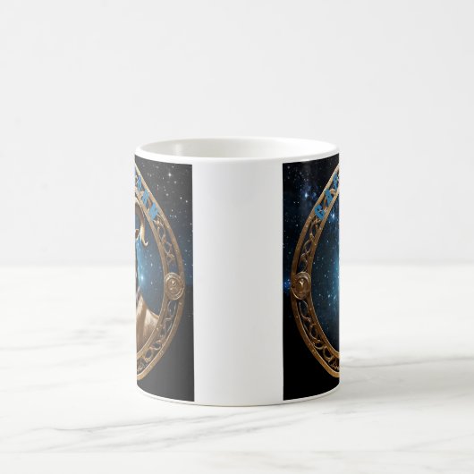 Capricorn-Astrologie Kaffeetasse (Mittel)