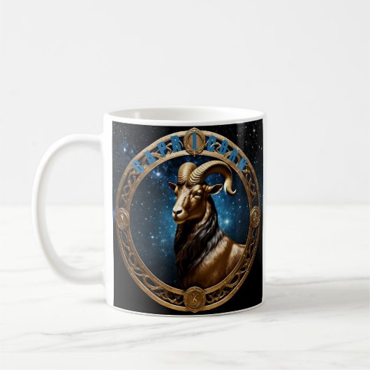 Capricorn-Astrologie Kaffeetasse (Links)