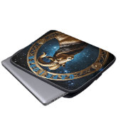 Capricorn-Astrologie Laptopschutzhülle (Vorne Knopf)