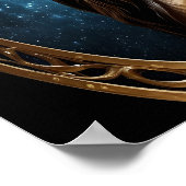 Capricorn-Astrologie Poster (Ecke)