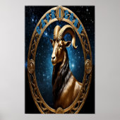 Capricorn-Astrologie Poster (Vorne)