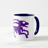 Capricorn Astrologie Sonnensigne, Zodiac Ringer-Ta Tasse (VorderseiteRechts)