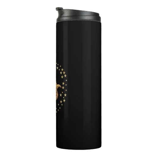 Capricorn Astrologie Thermosbecher (Nach rechts gedreht)