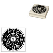 Capricorn Astrologisches Himmelsdesign Briefmarke Gummistempel (Stempel)