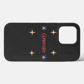 Capricorn Astrologisches Zeichen Case-Mate iPhone Hülle (Rückseite (Horizontal))