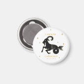 Capricorn Astrologisches Zodiac Namensschild Gesch Magnet (Vorderseite/Rückseite)