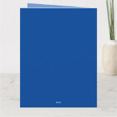 Capricorn Auf Reichtum hinauf - Happy Birthday Karte (Rückseite)