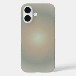 Capricorn Aura Gradient Zodiac, grün braun iPhone 16 Hülle
