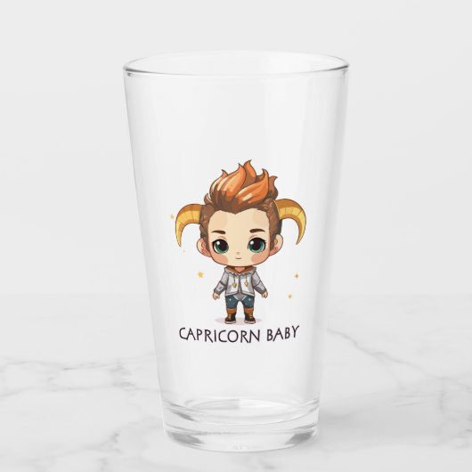 Capricorn Baby 3 Glas (Vorderseite)