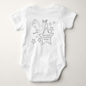 Capricorn Baby Bodysuit Baby Strampler (Rückseite)
