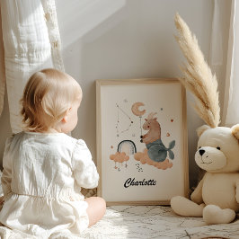 Capricorn Baby - Ihr kleines Ziege Zodiac-Kinderzi Poster