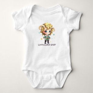 Capricorn Baby Strampler