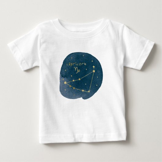 Capricorn Baby T-shirt (Vorderseite)