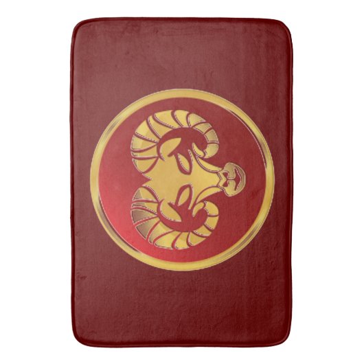 Capricorn Badematte (Vorderseite Vertikal)