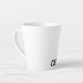 Capricorn Belly Dancer Zodiac Goddess Milchtasse (Linke Ecke)