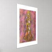 Capricorn-Bellydancer-Karten Foliendrucke (Ablage )