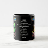 Capricorn Birth Sign Zodiac Tasse (Mittel)