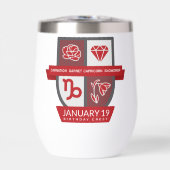 Capricorn Birthday Crest™ January 1-19 (Vorderseite)