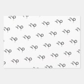 Capricorn Birthday Geschenkpapier Set (Vorderseite 3)