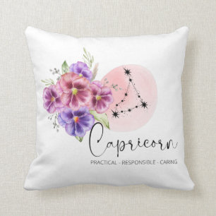 Capricorn-Blume-Kissen Kissen