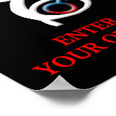 Capricorn Boy's Room Personalisiert Poster (Ecke)