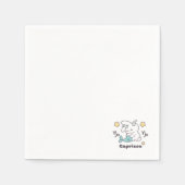 Capricorn Bunny Pattern: Mermazing Tales Serviette (Vorderseite)