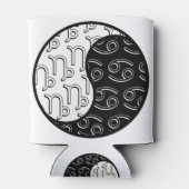 Capricorn Cancyin Yang zodiac Paar Dosenkühler (Rückseite)