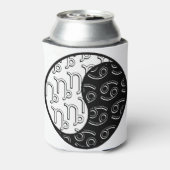 Capricorn Cancyin Yang zodiac Paar Dosenkühler (Kanne Rückseite)