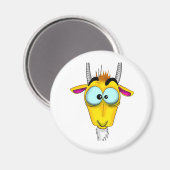 Capricorn-Cartoon Magnet (Vorderseite/Rückseite)