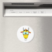 Capricorn-Cartoon Magnet (In Situ (Geschirrspüler))