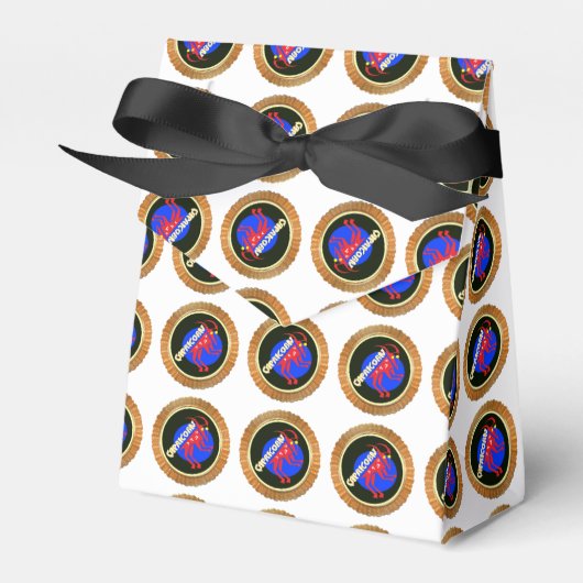 Capricorn Cartoon Zodiac Astrologie Design Geschenkschachtel (Vorderseite)