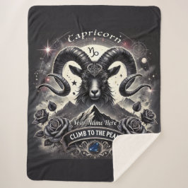 Capricorn "Climb to Peak" Sherpa Blanket Sherpadecke