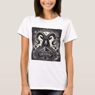 Capricorn "Climb to Peak" T - Shirt