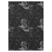 Capricorn Constellation Hevelius 1690 auf Schwarz Tischdecke (Vorderseite)