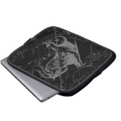 Capricorn Constellation Hevelius 1690 Gravur Laptopschutzhülle (Vorne Knopf)