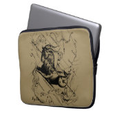 Capricorn Constellation Map Hevelius circa 1690 Laptopschutzhülle (Vorderseite Links)