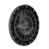 Capricorn Constellation Map Hevelius Graving Dartscheibe (Vorderseite Links)