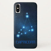 Capricorn Constellation Zodiac Case-Mate iPhone Hülle (Rückseite)