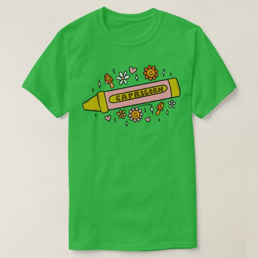 Capricorn Crayon T-Shirt (Design vorne)