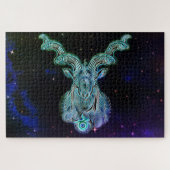 Capricorn das Ziegentierpuzzle Puzzle (Horizontal)