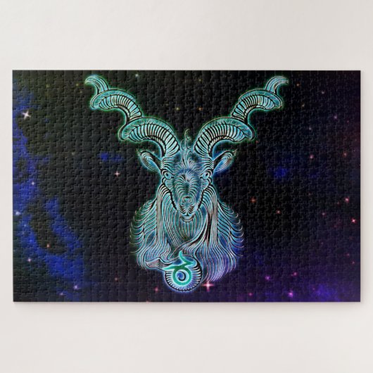 Capricorn das Ziegentierpuzzle Puzzle (Horizontal)