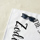 Capricorn der Meerziege Zodiac Strandtuch (Beispiel)