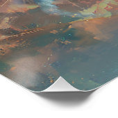 Capricorn (Der Stratege) Zodiac Sign Poster (Ecke)