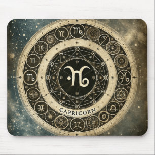 Capricorn - Der zeitlose Architekt Mousepad