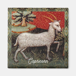 Capricorn die Ziege Zodiac Sign Geburtstagsparty Magnet