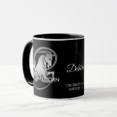 Capricorn ♑ die Ziege - Zodiac-Zeichen Tasse (Vorderseite Links)