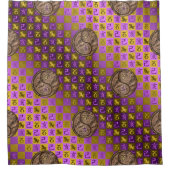 Capricorn & Earth Boar Duschvorhang (Vorderseite)