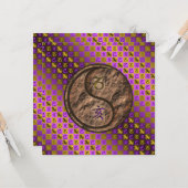 Capricorn & Earth Boar Karte (Vorderseite/Rückseite Beispiel)